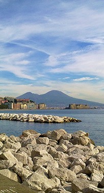 Travel by bus around the Gulf of Naples